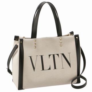 ヴァレンティノガラヴァーニ(valentino garavani)のVALENTINO GARAVANI トートバッグ VLTN ロゴ ミニ(ハンドバッグ)