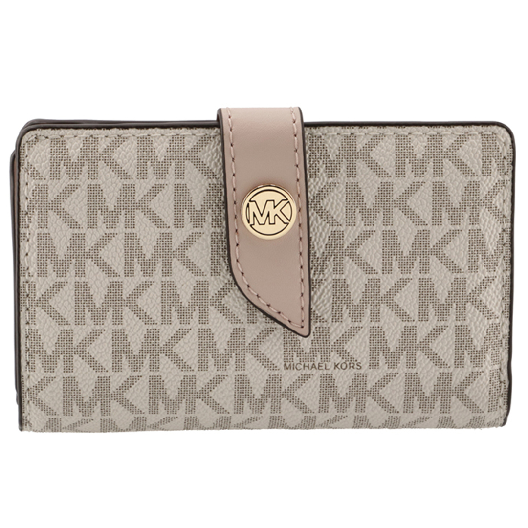 Michael Kors(マイケルコース)のMICHAEL MICHAEL KORS 財布 二つ折り MK CHARM レディースのファッション小物(財布)の商品写真