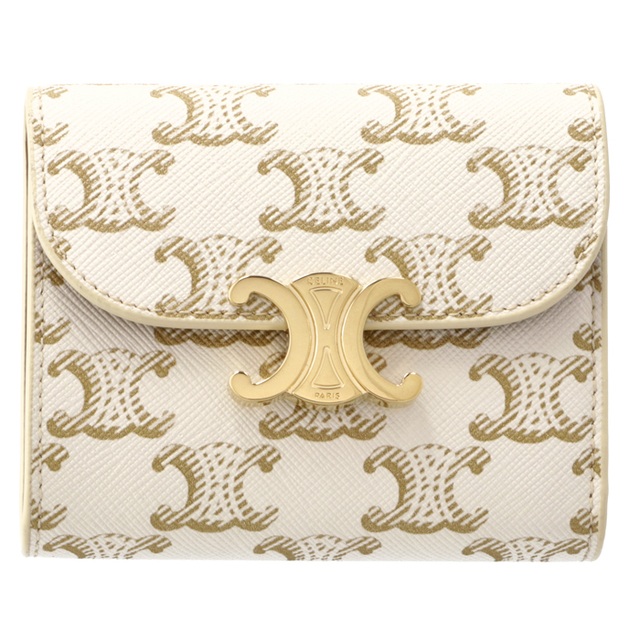 celine(セリーヌ)のCELINE 財布 三つ折り TRIOMPHE トリオンフキャンバス スモール レディースのファッション小物(財布)の商品写真