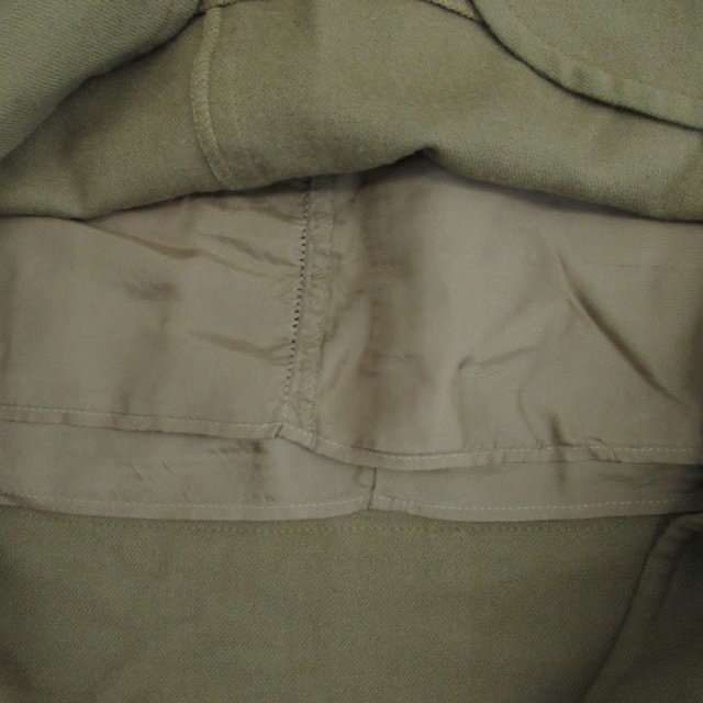 IENA(イエナ)のイエナ IENA フレアスカート ひざ丈 無地 ウール 36 ベージュ レディースのスカート(ひざ丈スカート)の商品写真