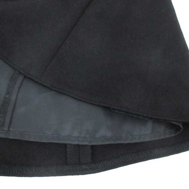 QUEENS COURT(クイーンズコート)のクイーンズコート フレアスカート ひざ丈 無地 2 黒 ブラック /FF47 レディースのスカート(ひざ丈スカート)の商品写真