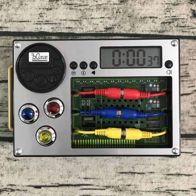 時限爆弾型　目覚まし時計　起床装置　dangerbomb clock 動作品