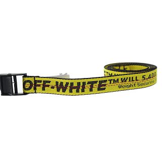 オフホワイト(OFF-WHITE)のオフホワイト 19SS ミニ インダストリアル ベルト イエロー(ベルト)