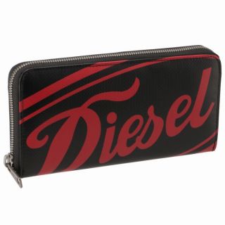 ディーゼル(DIESEL)のDIESEL メンズ 長財布 24 ZIP ジップラウンド(長財布)