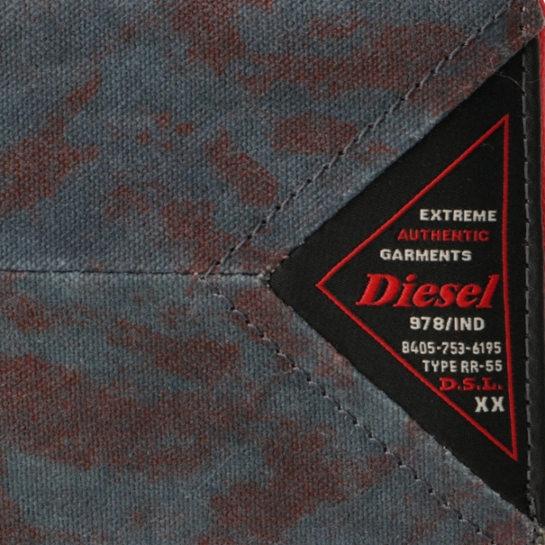 DIESEL(ディーゼル)のDIESEL メンズ 長財布 24 ZIP ラウンドジップウォレット メンズのファッション小物(長財布)の商品写真