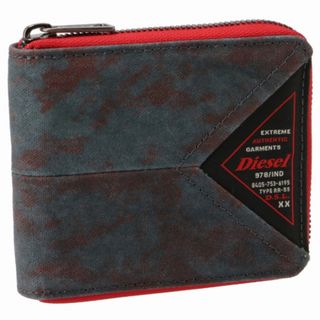 ディーゼル(DIESEL)のDIESEL メンズ 財布 二つ折り HIRESH XS ZIPPI(折り財布)