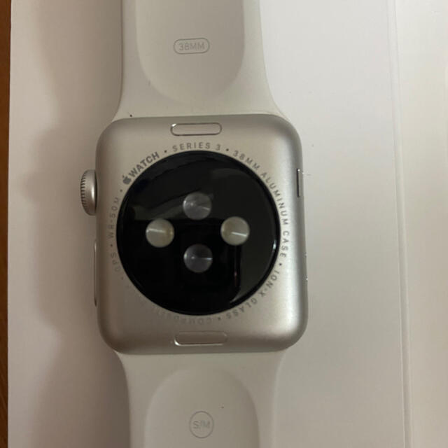 Apple Watch(アップルウォッチ)のアップルウォッチ3 applewatch 3  MTEY2J/A 38mm メンズの時計(腕時計(デジタル))の商品写真