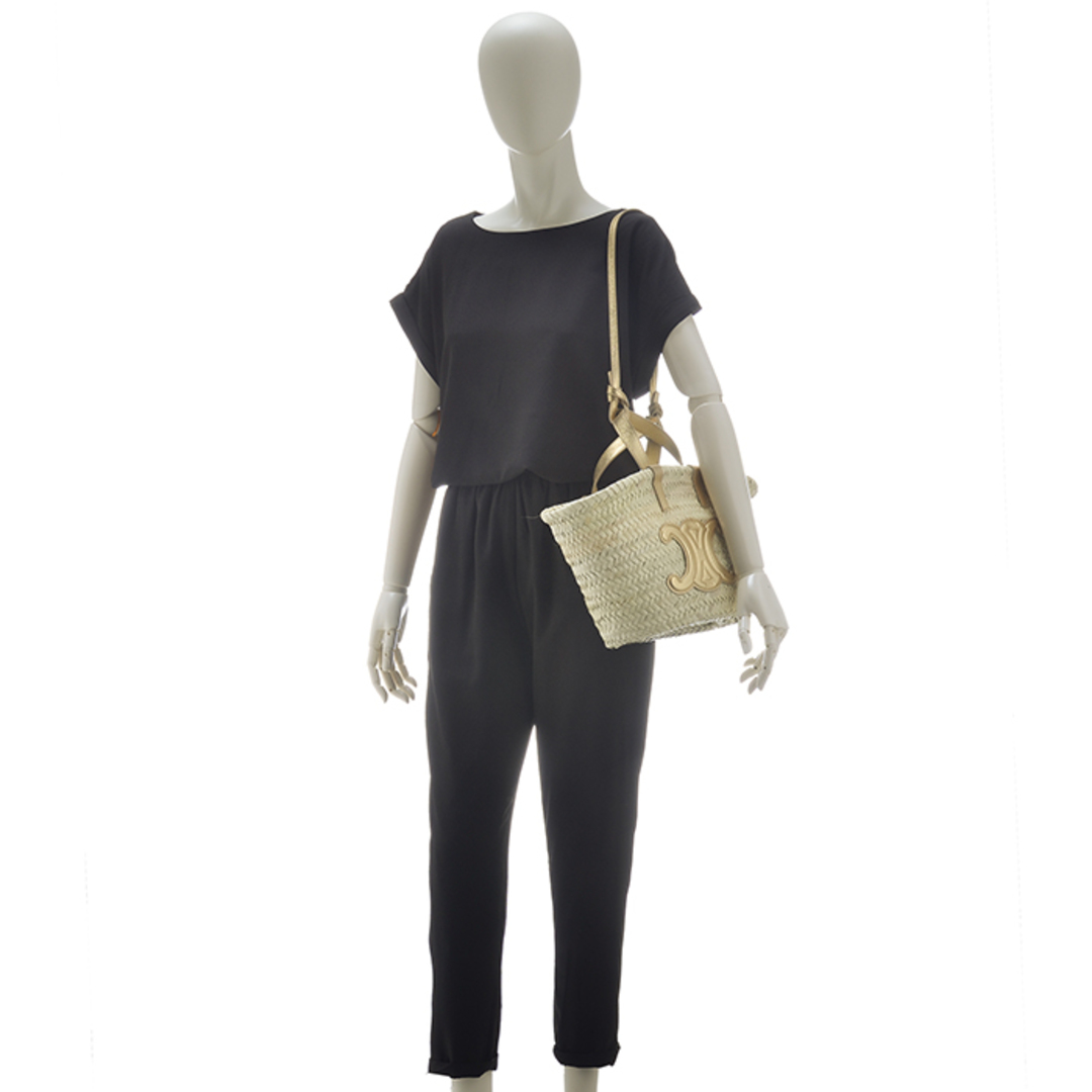 CELINE - CELINE ティーン トリオンフ パニエ かごバッグの通販 CELINE - CELINE ティーン トリオンフ パニエ かごバッグの通販