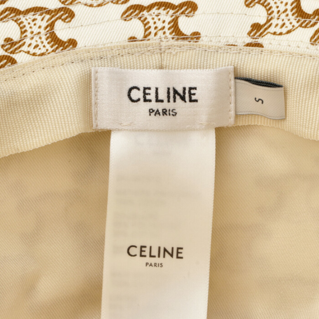 CELINE - CELINE バケットハット ロゴ トリオンフ TRIOMPHE 帽子 CELINE - CELINE バケットハット ロゴ トリオンフ TRIOMPHE 帽子