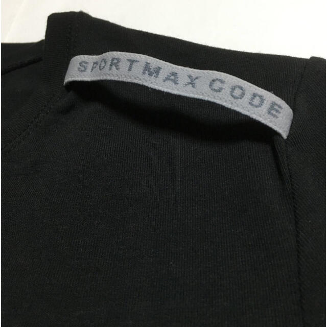 SPORTMAX CODE Tシャツ ブラック Sサイズ