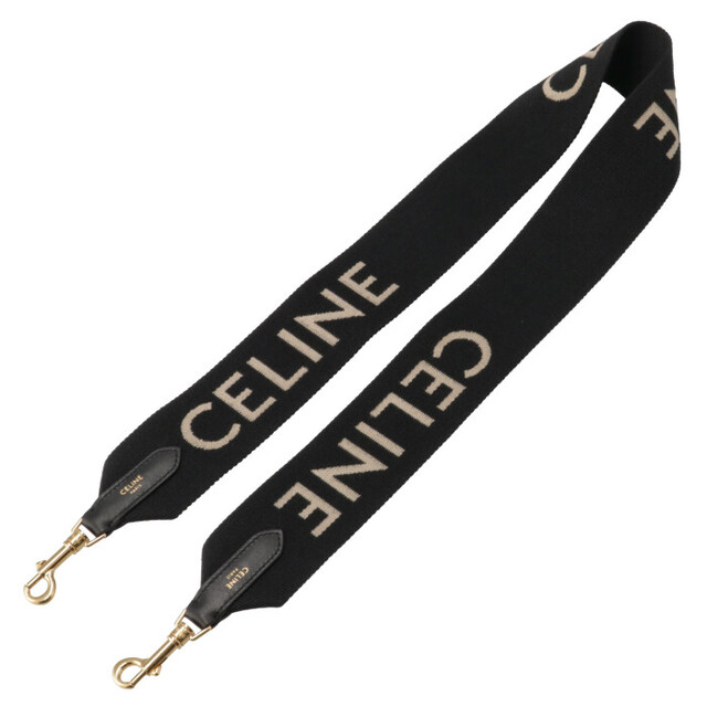 celine(セリーヌ)のCELINE ロングストラップ ロゴ ショルダーベルト レディースのバッグ(その他)の商品写真