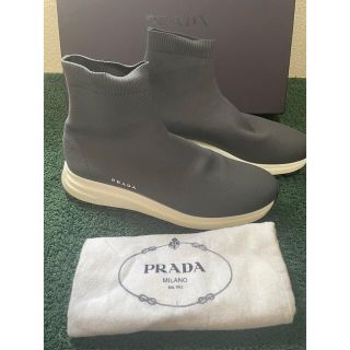 プラダ(PRADA)のPRADA ソックススニーカー　26.0 37 スニーカー　プラダ　靴(スニーカー)