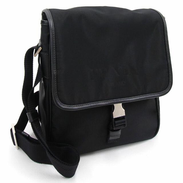 優先配送 PRADA - プラダ ショルダーバッグ VA0770 ブラック レザー ショルダーバッグ 優先配送 PRADA - プラダ ショルダーバッグ VA0770 ブラック レザー ショルダーバッグ