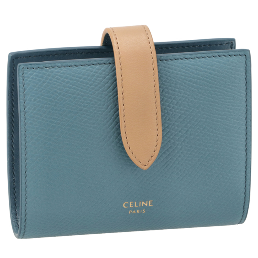 CELINE 財布 二つ折り スモール ストラップ ウォレット