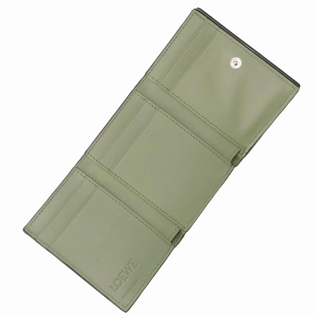 LOEWE - LOEWE 財布 三つ折り アナグラム トリフォルド 6cc LOEWE - LOEWE 財布 三つ折り アナグラム トリフォルド 6cc
