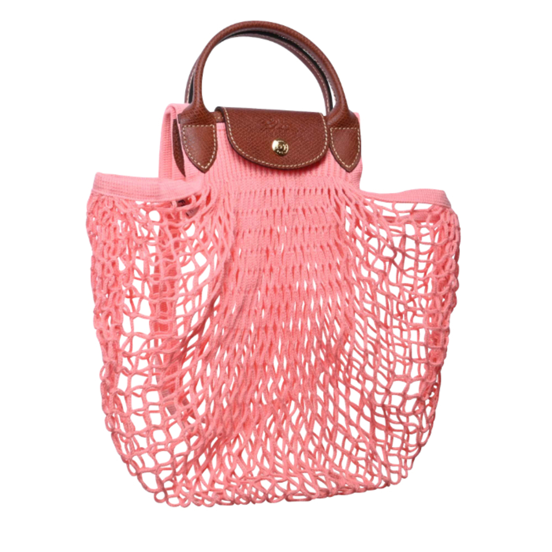LONGCHAMP - LONGCHAMP ル・プリアージュ フィレ メッシュトートバッグ
