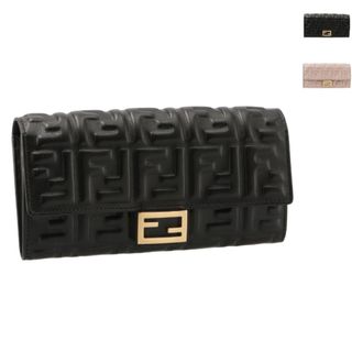 フェンディ(FENDI)のFENDI  長財布 二つ折り コンチネンタル ウォレット バゲット(財布)