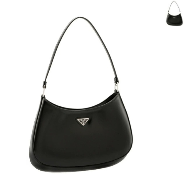 ずっと気になってた PRADA - トライアングルロゴ クレオ ショルダー