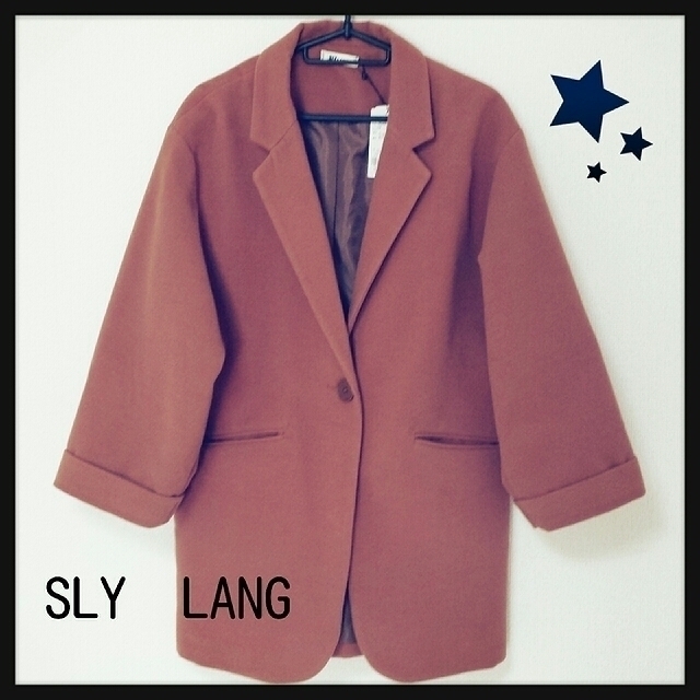 SLY LANG(スライラング)のなつみ様♡1/5までお取置 レディースのジャケット/アウター(ロングコート)の商品写真