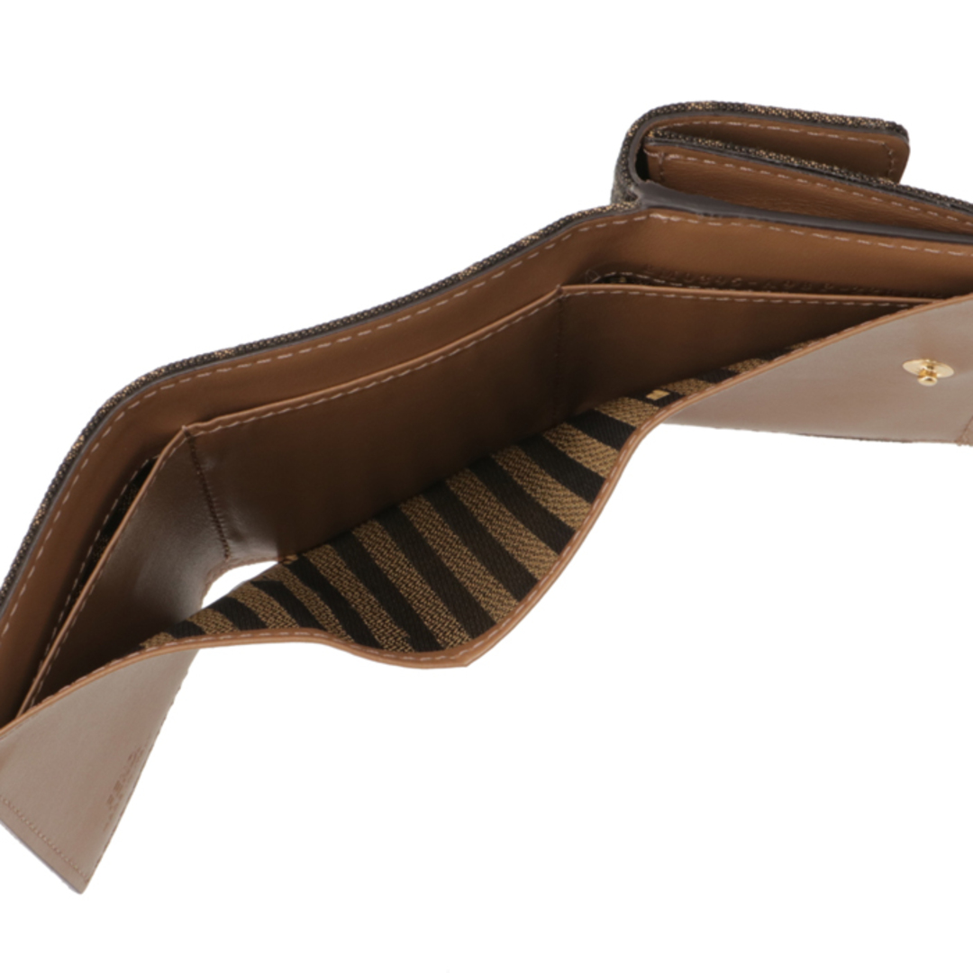 FENDI - FENDI 財布 三つ折り BAGUETTE バゲット FFロゴ ミニ FENDI - FENDI 財布 三つ折り BAGUETTE バゲット FFロゴ ミニ