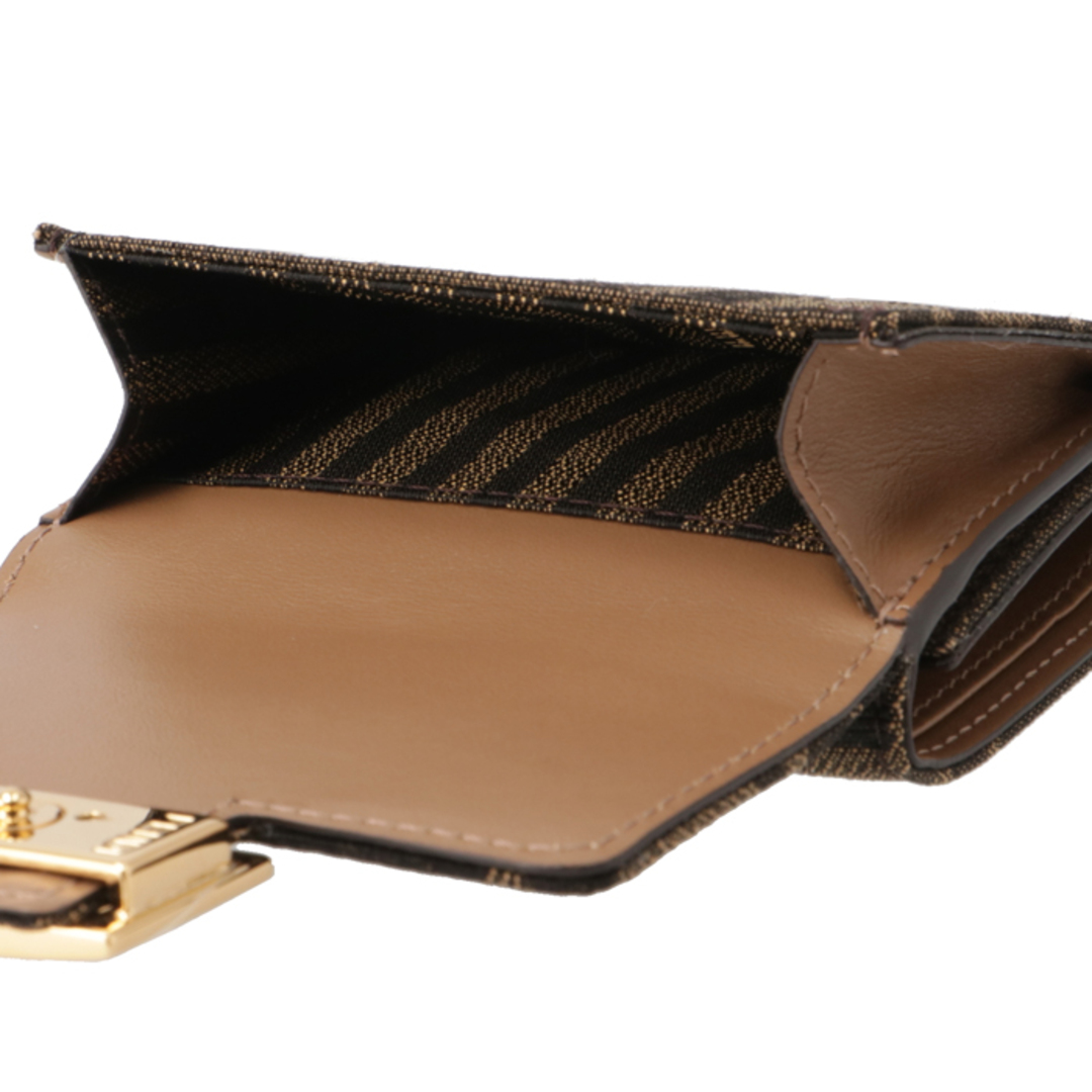 FENDI - FENDI 財布 三つ折り BAGUETTE バゲット FFロゴ ミニ FENDI - FENDI 財布 三つ折り BAGUETTE バゲット FFロゴ ミニ