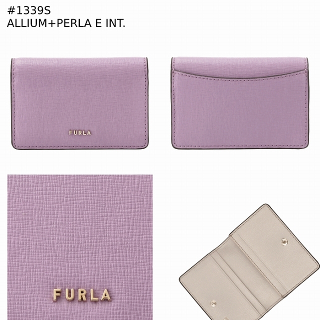 FURLA 二つ折り カードケース 名刺入れ BABYLON