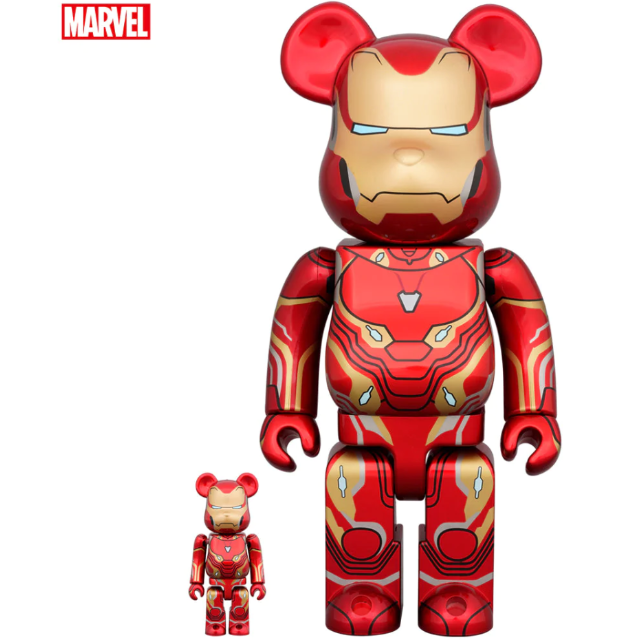 フィギュアBE@RBRICK IRON MAN MARK 50 100％ & 400%