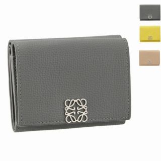 ロエベ(LOEWE)のLOEWE 財布 三つ折り ミニ財布 アナグラム トリフォルド 6cc(財布)