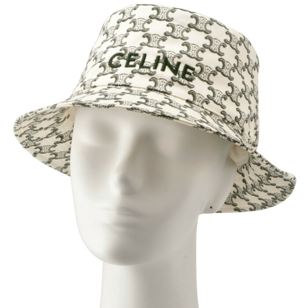 CELINE - CELINE バケットハット ロゴ トリオンフ TRIOMPHE 帽子 CELINE - CELINE バケットハット ロゴ トリオンフ TRIOMPHE 帽子