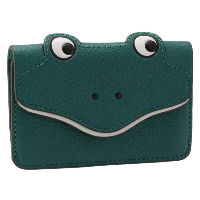 ANYA HINDMARCH(アニヤハインドマーチ)のANYA HINDMARCH カード＆コインケース FROG カエルモチーフ レディースのファッション小物(パスケース/IDカードホルダー)の商品写真