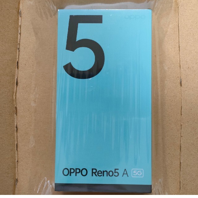 スマートフォン本体【新品未開封】OPPO Reno5A(esim対応版)