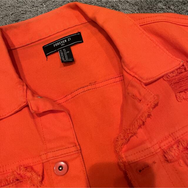 ジャッケット　オレンジ メンズのジャケット/アウター(ダウンジャケット)の商品写真