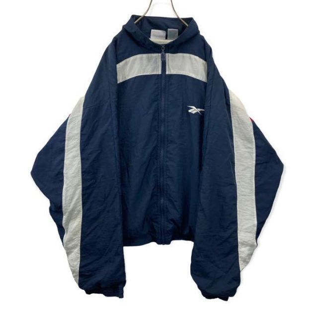 90’s Reebok リーボック ネイビー ナイロン ジャケット アウター