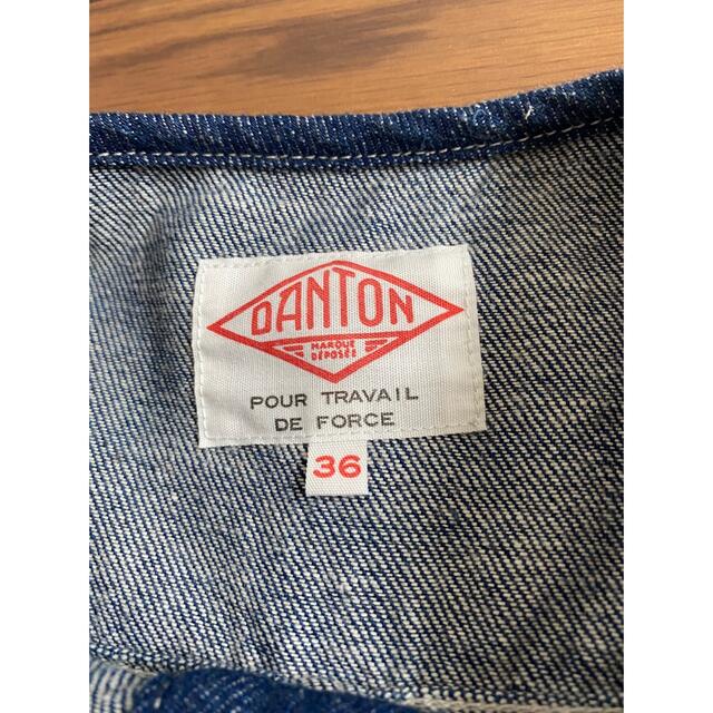 新品　ダントン　DANTON デニムジャケット 36