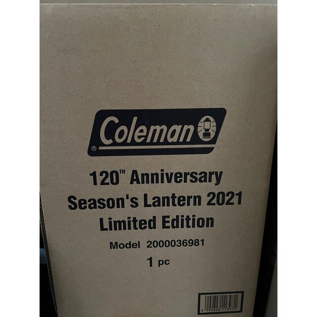 Coleman(コールマン)のコールマン 120th アニバーサリー シーズンズランタン2021 スポーツ/アウトドアのアウトドア(ライト/ランタン)の商品写真