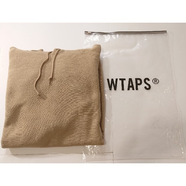 W)taps(ダブルタップス)の■WTAPS×Champion/リバースウィーブパーカー/ベージュ/L メンズのトップス(パーカー)の商品写真