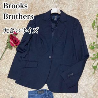 ブルックスブラザース(Brooks Brothers)の極美品 訳あり♡ブルックスブラザーズ 紺ブレザー テーラードジャケット 1ボタン(テーラードジャケット)