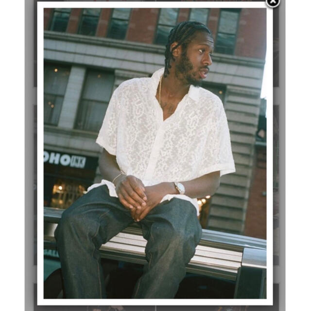 Supreme Chainstitch Chiffon S/S Shirt-