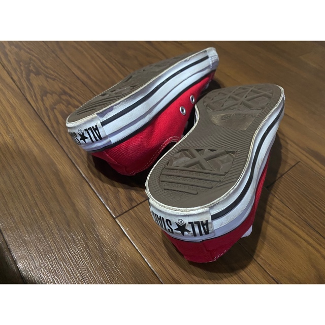 CONVERSE(コンバース)のコンバース　ローカット　赤 レディースの靴/シューズ(スニーカー)の商品写真