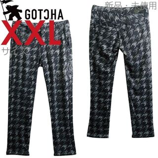 ガッチャ(GOTCHA)の新品 XXL 3L GOTCHA ガッチャ ゴルフパンツ 刺繍 黒 6(ウエア)