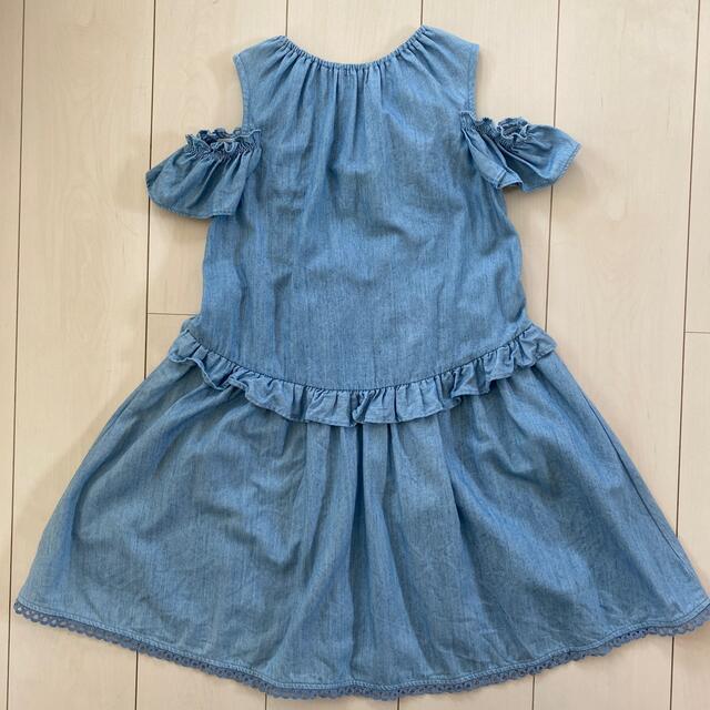 ANNA SUI mini(アナスイミニ)のアナスイミニL（120から130くらい） キッズ/ベビー/マタニティのキッズ服女の子用(90cm~)(ワンピース)の商品写真