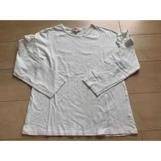 マーキーズ(MARKEY'S)のマーキーズ❁︎肩フリル長袖Tシャツ　ロンT(Tシャツ/カットソー)