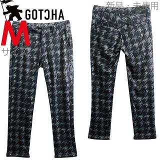 ガッチャ(GOTCHA)の新品 Mサイズ GOTCHA ガッチャ ゴルフパンツ 刺繍 黒 6(ウエア)