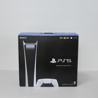 プレイステーション(PlayStation)の【新品】PS5 デジタルエディション【未開封】(家庭用ゲーム機本体)