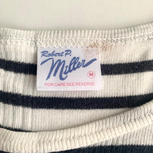 MILLER(ミラー)の【natsu様専用】アメリカ古着 ☆miller ボーダー トップス  Mサイズ メンズのトップス(Tシャツ/カットソー(七分/長袖))の商品写真