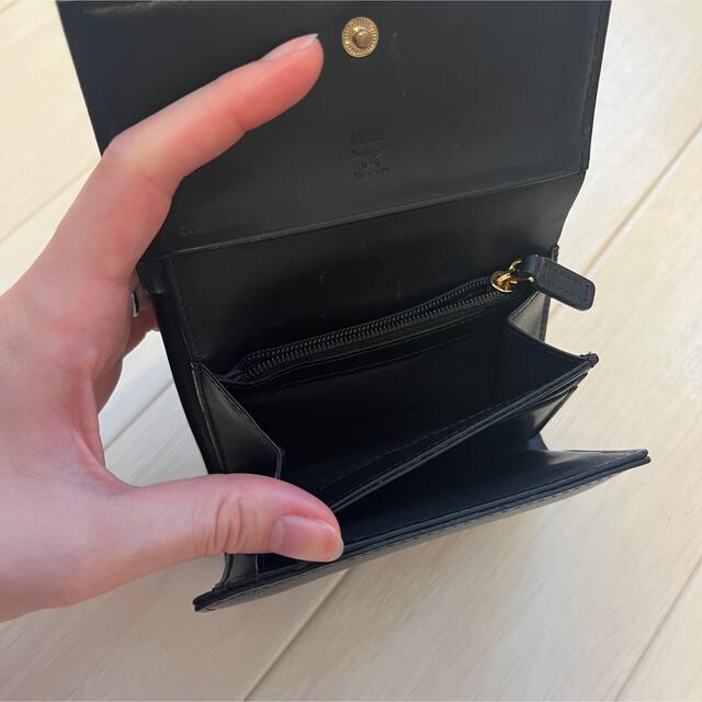 MCM(エムシーエム)の値下げ交渉受付ます　MCM ブラック　財布 メンズのファッション小物(折り財布)の商品写真