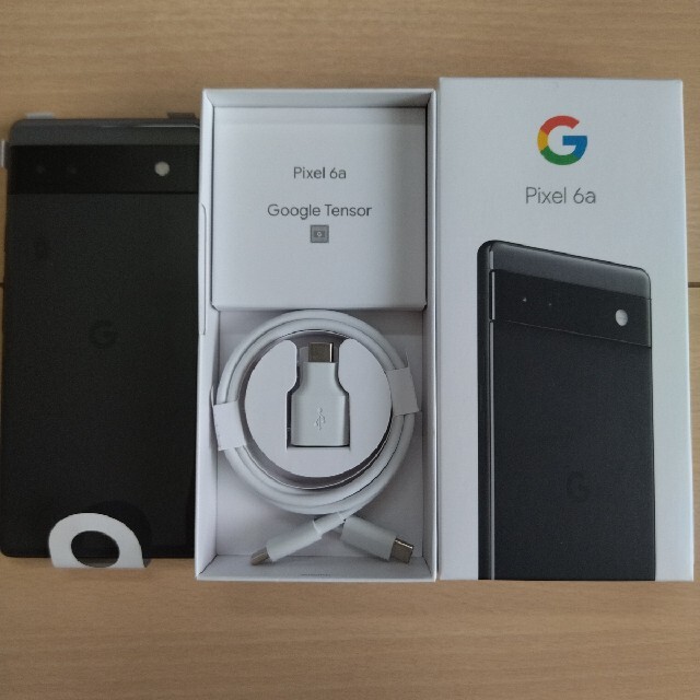 Google Pixel 6a Charcoal 128GB新品未使用購入日