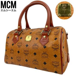 エムシーエム(MCM)の✨美品✨　MCM エムシーエム　ミニボストンバッグ　ハンドバッグ  ヴィセトス柄(ハンドバッグ)