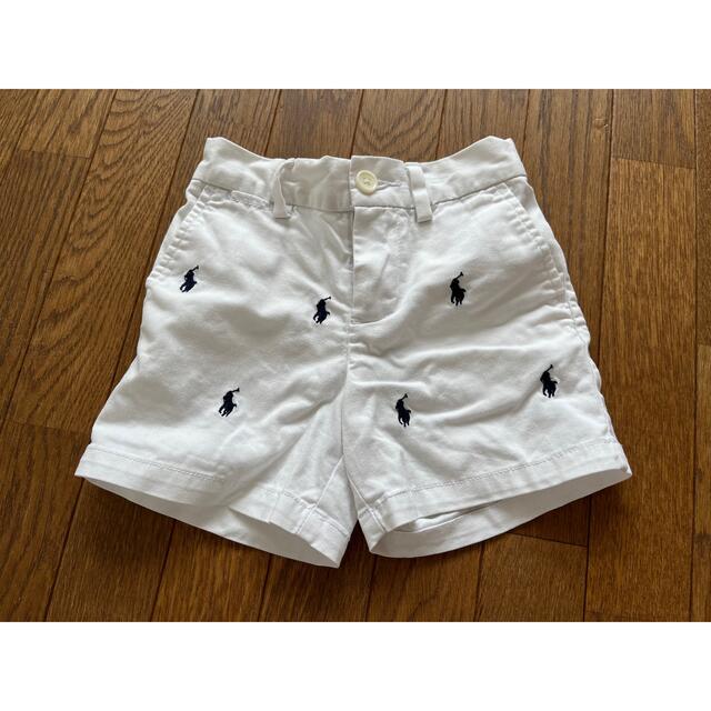 POLO RALPH LAUREN(ポロラルフローレン)のB&R様専用！ラルフローレン　12M ロゴパンツ　ハーフパンツ キッズ/ベビー/マタニティのベビー服(~85cm)(パンツ)の商品写真