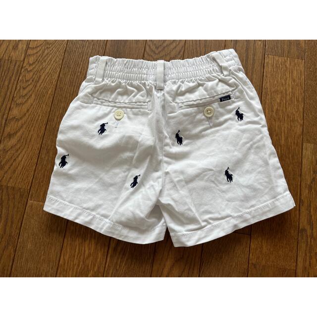 POLO RALPH LAUREN(ポロラルフローレン)のB&R様専用！ラルフローレン　12M ロゴパンツ　ハーフパンツ キッズ/ベビー/マタニティのベビー服(~85cm)(パンツ)の商品写真